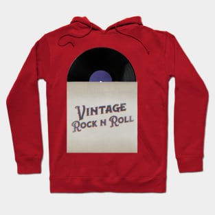 VINTAGE VINYL ROCK n ROLL Hoodie